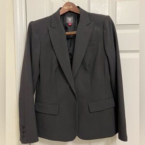 Vince Camuto charcoal gray blazer size 8